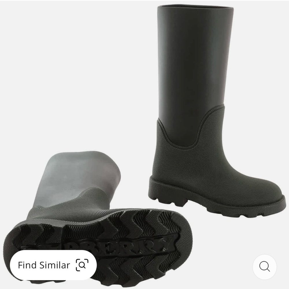Burberry Black Ankle Boots
